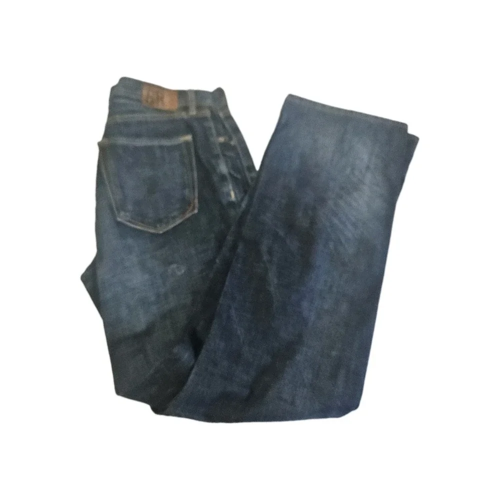 Banana Republic 078 Jeans Straight Leg Men's Size 32x34 Dark Wash 100% Cotton